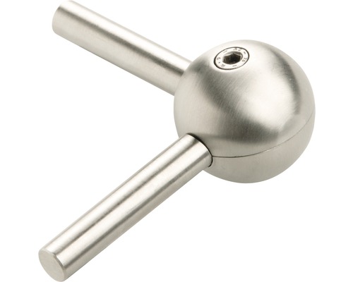 Metallrohrverbinder mit Kugelkopf