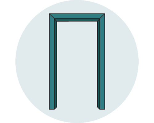 Türrahmen für den Innenausbau