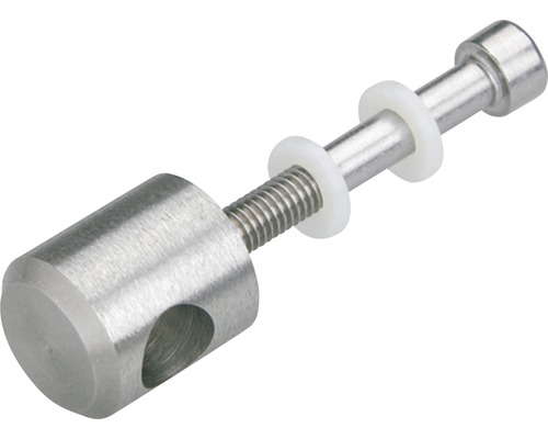 Vis en acier inoxydable avec rondelles en plastique
