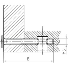 Dresselhaus Innensechskantschraube Zylinderkopf Antrieb Teilgewinde 6,0 x 15 mm galvanisch verzinkt 100 Stück-thumb-1