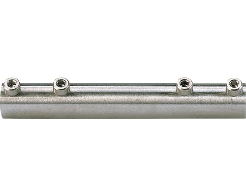 Metallrohr mit vier Madenschrauben