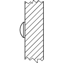 Türpuffer transparent Ø 7 mm selbstklebend-thumb-2