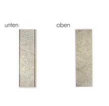 FLAIRSTONE Mauerabdeckplatte Roma beige mit Wassernase 115 x 27 x 3 cm