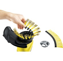 Accessoire couronne de brosse pour balayeuse