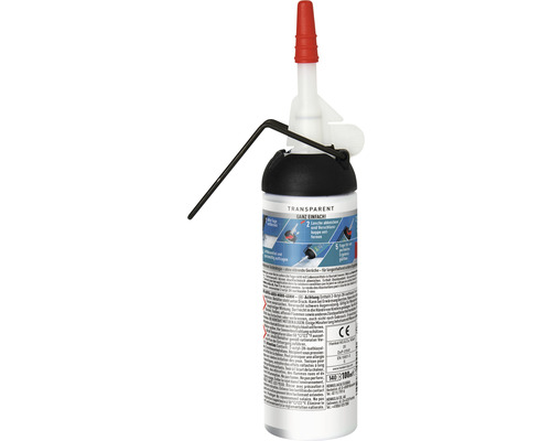 Klebstoff Spraydose mit roter Düse