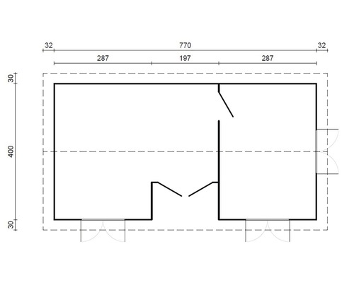 Plan d''un abri de jardin avec dimensions