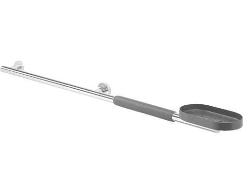 Duschhandgriff mit Seifenablage zur Wandmontage