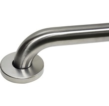 Barre d''appui métallique pour salle de bain
