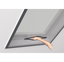 Fliegengitter home protect für Dachfenster ohne Bohren anthrazit 140x170 cm-thumb-4