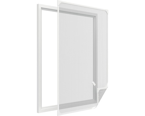 Protection contre les pollens home protect cadre magnétique sans perçage blanc 100x120 cm