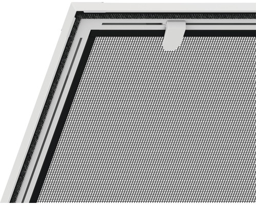Vue détaillée d''une moustiquaire avec cadre