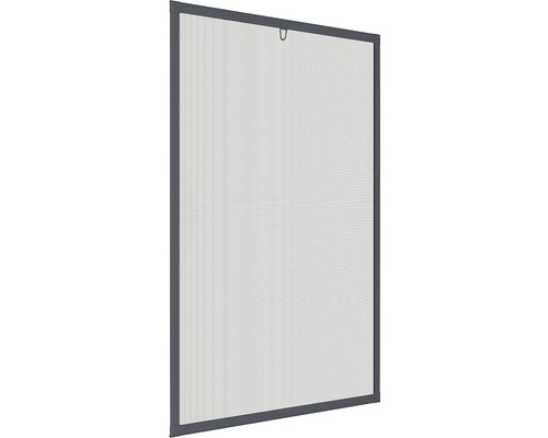 Moustiquaire home protect fenêtre à cadre aluminium anthracite 130x150 cm