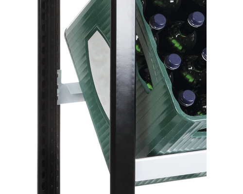 Casier à boisson dans une étagère pour le stockage