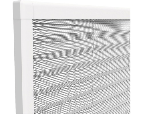 Vue détaillée d''un store plissé pour fenêtre