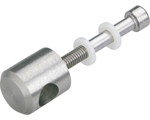 Fixation métallique avec filetage et rondelles