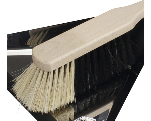 Ensemble de balayage avec balayette et pelle