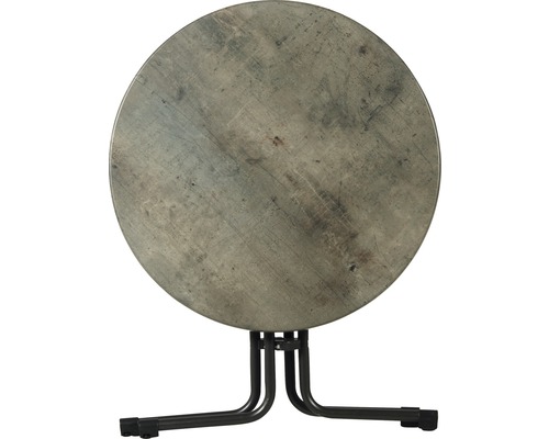 Table d''appoint ronde avec structure en métal