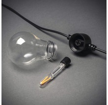 Guirlande lumineuse avec ampoule, douille et source lumineuse