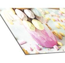 Dekoratives Wandbild mit Süßigkeiten-Motiv
