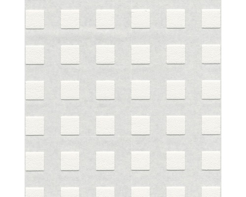Papier peint intissé 3383-10 Meister PRO Protect carrés blanc