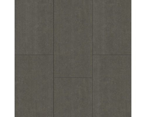 Carrelage vinyle Gabun Nauru gris foncé autocollant 300x600x2 mm