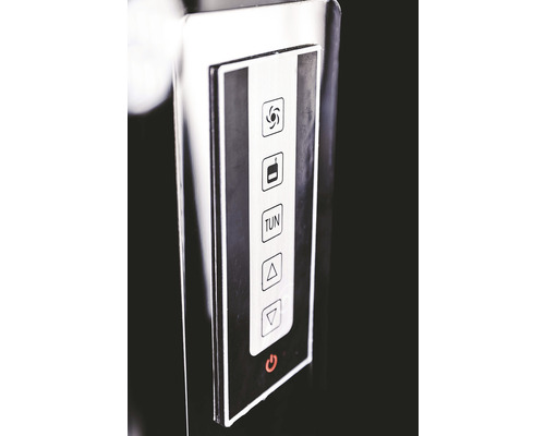 Panneau de commande avec plusieurs boutons et symboles de fonction