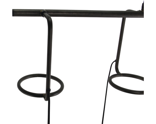 Support pour plantes en métal pour le jardin