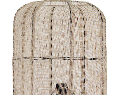 Abat-jour en tissu naturel