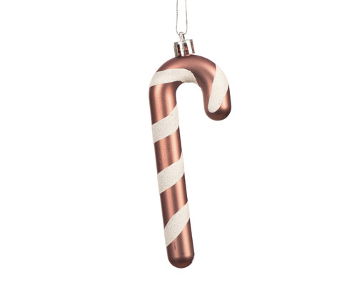 Zuckerstangen-Christbaumschmuck mit Streifen