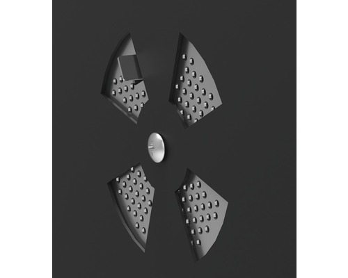 Pale de rotor pour système de ventilation