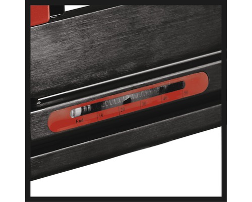 Skala zur Messung der Position am Werkstück