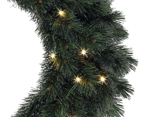 Guirlande de sapin artificielle avec éclairage