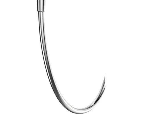 Tuyau de robinet courbé chromé