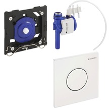 Geberit Betätigungsplatte, Spülkasten und Befestigungsrahmen