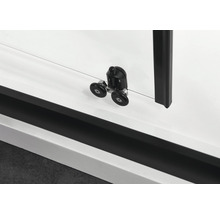 Komplettduschkabine Sanotechnik Epic 1 CL50 900x900 mm schwarz