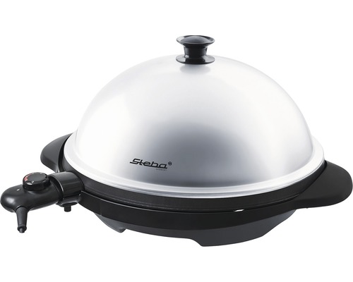 Elektrische Paella Pfanne mit Deckel für die Zubereitung von Speisen