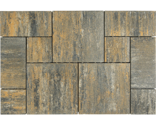 Pavés autobloquants de différentes tailles