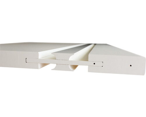 Pièce de raccordement en bois pour bois profilé