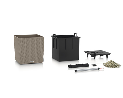 Lechuza Cube Pflanzgefäss mit Bewässerungssystem und Zubehör