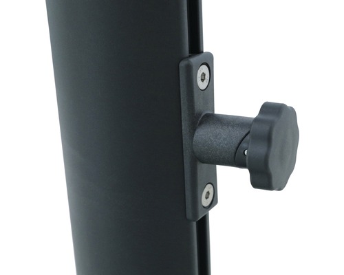 Detailansicht eines Befestigungselements mit Schrauben