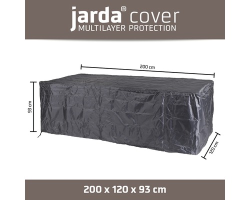 Housse de protection Jarda Cover pour mobilier de jardin, 200 x 120 x 93 cm
