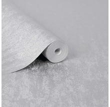 Vliestapete 104954 Kabuki Uni Molten Silber