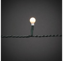 Lichterkette mit runder Glühbirne