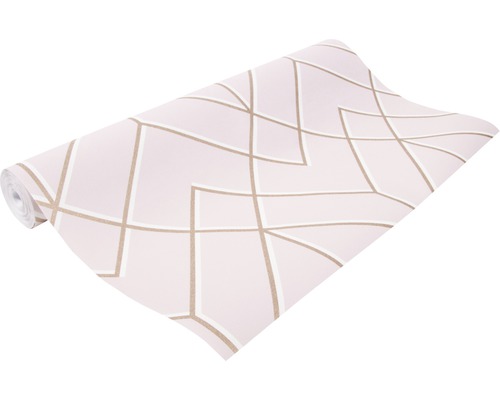 Rouleau de papier peint avec motif géométrique