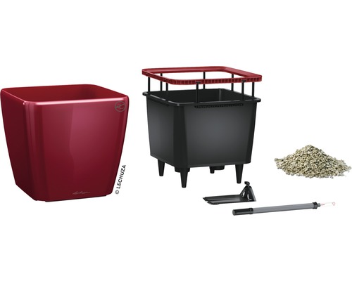 Pot de fleurs Lechuza Classico avec accessoires