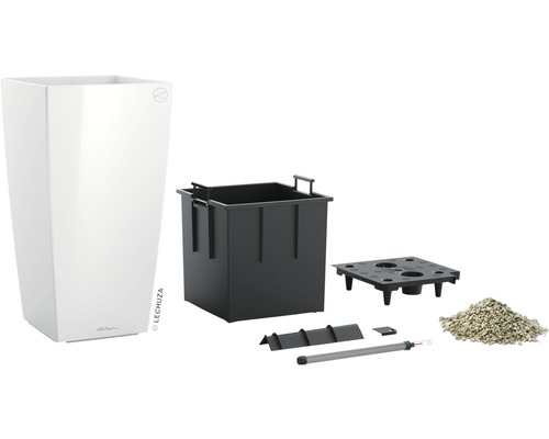 Pot de fleurs Lechuza Classico avec accessoires