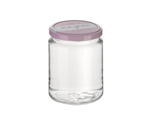 Glas mit Deckel zum Aufbewahren