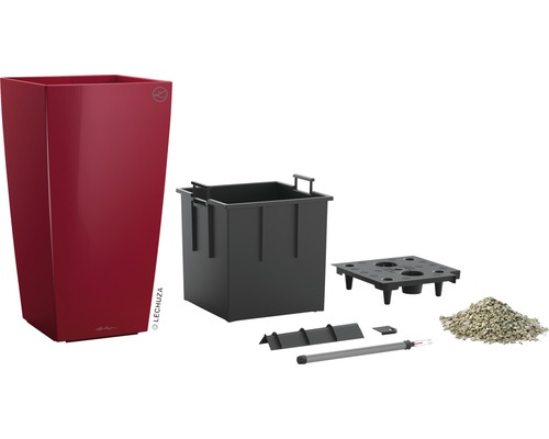 Pot de fleurs Lechuza Classico avec accessoires