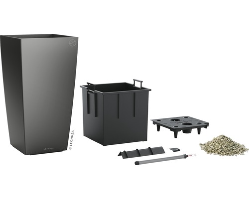 Pot de fleurs Lechuza Classico avec accessoires