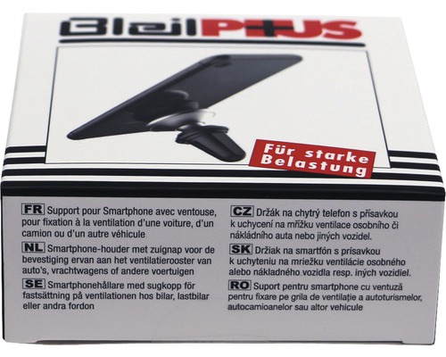 Bleil Plus Smartphone Halterung für Lüftungsschlitze, Verpackungsansicht